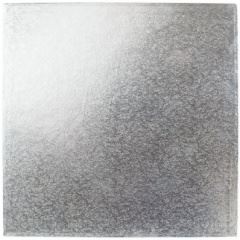 DORIC 8 INCH SQUARE SILVER CAKE BOARDS 10/PK. 14B-DTS08 \\\KD21054