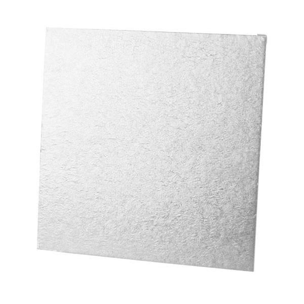 DORIC 10 INCH SQUARE SILVER CAKE BOARDS 10/PK. 14B-DTS10 \\\KD21056