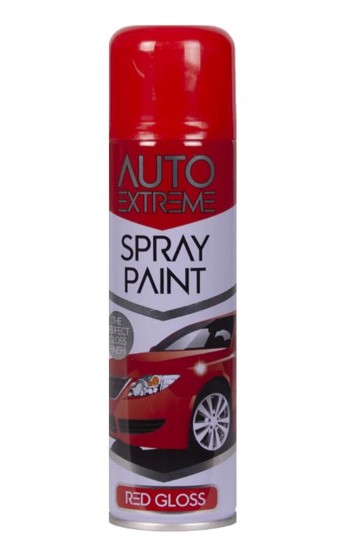 PAINT FACTORY COLOUR IT SPRAY PAINT 250ML - GLOSS RED. WDL7143 \\\KD21078