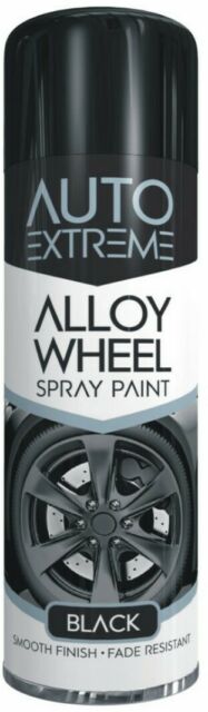 AUTO EXTREME AUTOMOTIVE AX BLACK ALLOY WHEEL SPRAY PAINT 300ML. WDL3173 \\\KD21082
