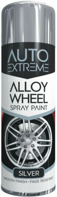AUTO EXTREME AUTOMOTIVE AX SILVER ALLOY WHEEL SPRAY PAINT 300ML. WDL3174 \\\KD21083