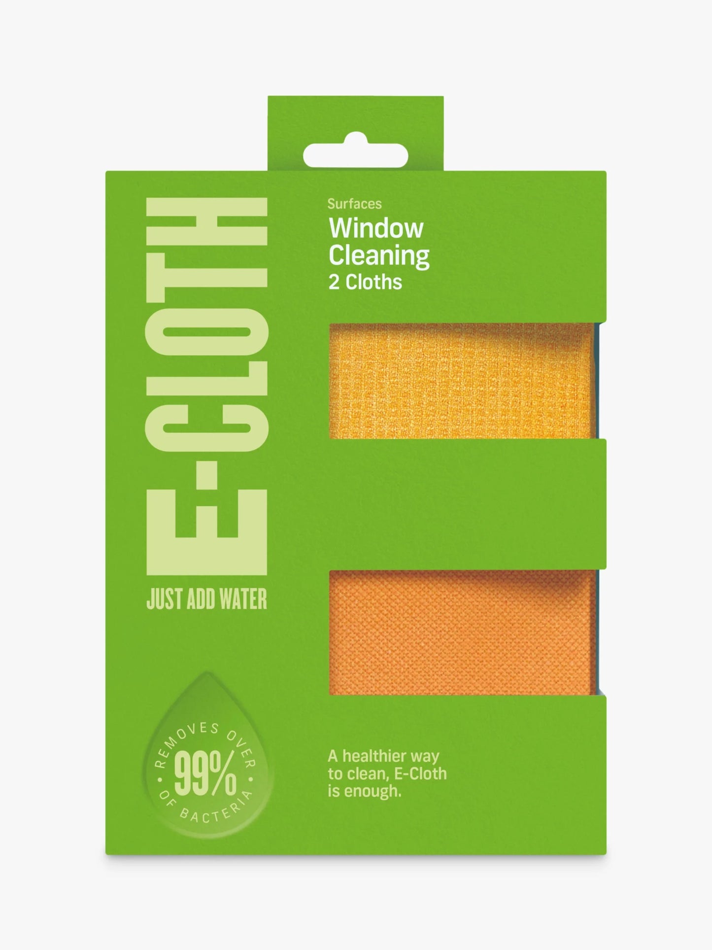 E-CLOTH WINDOW CLEANING PACK 2/PK. WIP \\\KD21097