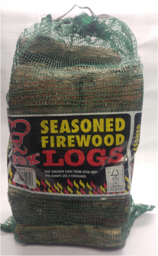 BIG K SEASONED HARDWOOD LOG LOGS GREEN BAG. LG01 \\\KD21128