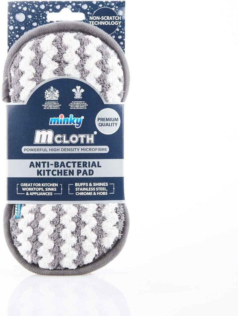 MINKY M CLOTH KITCHEN ANTI-BACTERIAL PAD. TT78700135 \\\KD21207