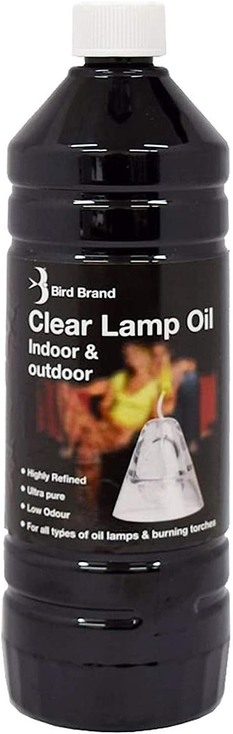 BIRD INDOOR & OUTDOOR CLEAR LAMP OIL 1L. BIRD1111 \\\KD21209