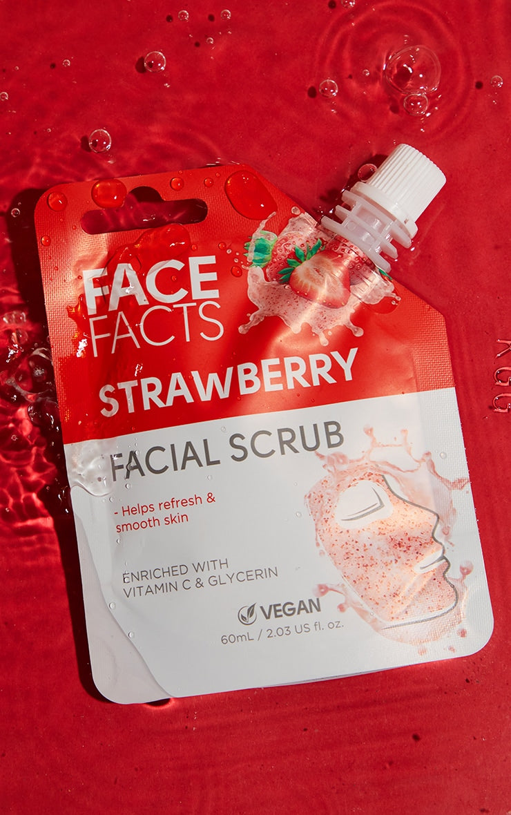 FACE FACTS FACIAL SCRUB 60ML - STRAWBERRY. 22813-150 \\\KD21227