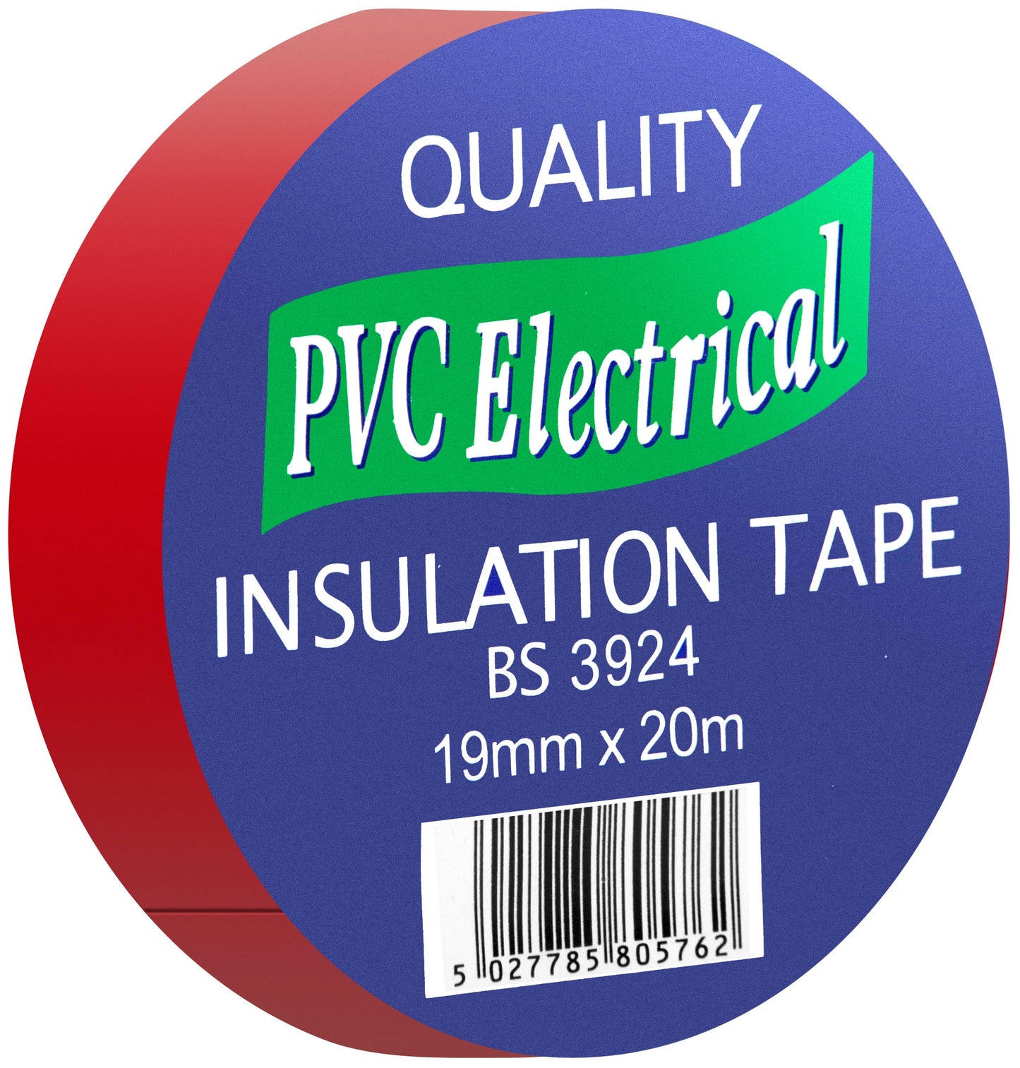 ULTRATAPE PVC ELECTRICAL INSULATION TAPE 19MM X 20M - RED. PV01201920RE \\\KD21250