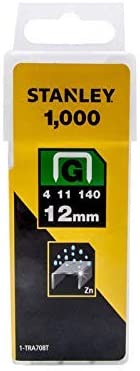 STANLEY 1-TRA708T 12MM HEAVY-DUTY STAPLE 1000 PIECES. 1-TRA708T \\\KD21325