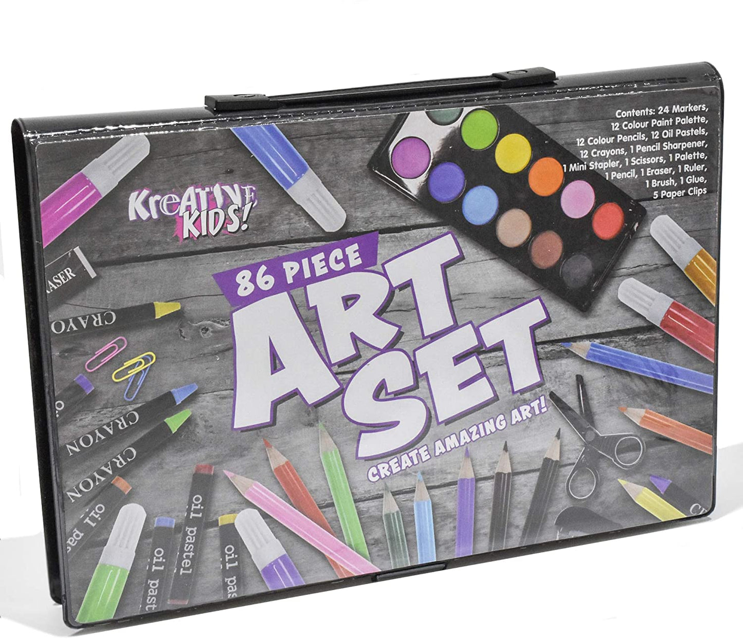 KREATIVE KIDS 86 PIECE CRAFT AND ART SET. TY9680 \\\KD21342