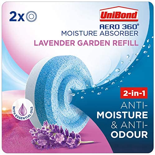 UNIBOND AERO 360 MOISTURE ABSORBER LAVENDER REFILLS 2/PK. 2631291 \\\KD21360