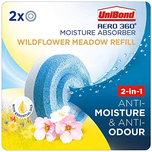 UNIBOND AERO 360 MOISTURE ABSORBER WILD FLOWER REFILLS 2/PK. 2631292 \\\KD21361