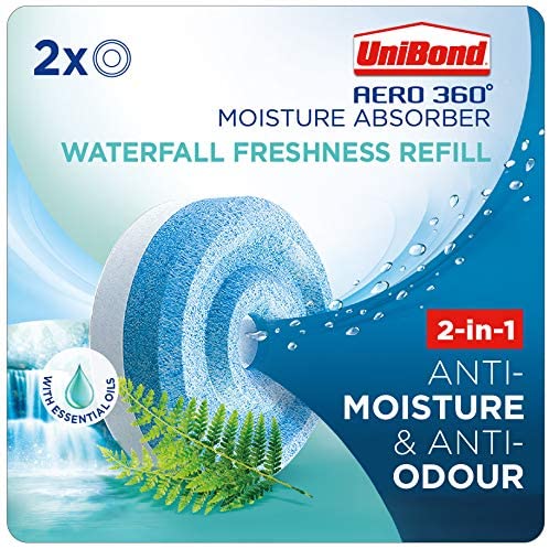 UNIBOND AERO 360 MOISTURE ABSORBER WATER FALL REFILLS 2/PK. 2631290 \\\KD21363