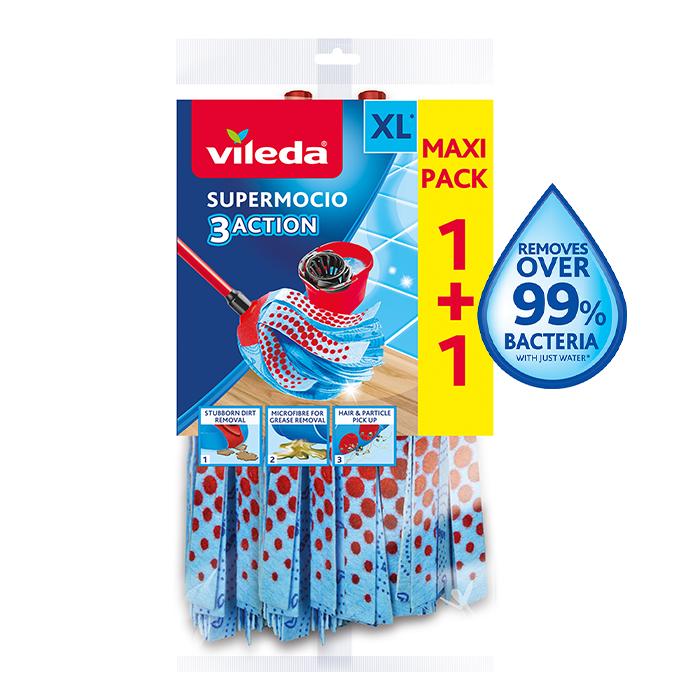 VILEDA SUPERMOCIO 3 ACTION XL TWIN REFILL. TSU167970 \\\KD21374