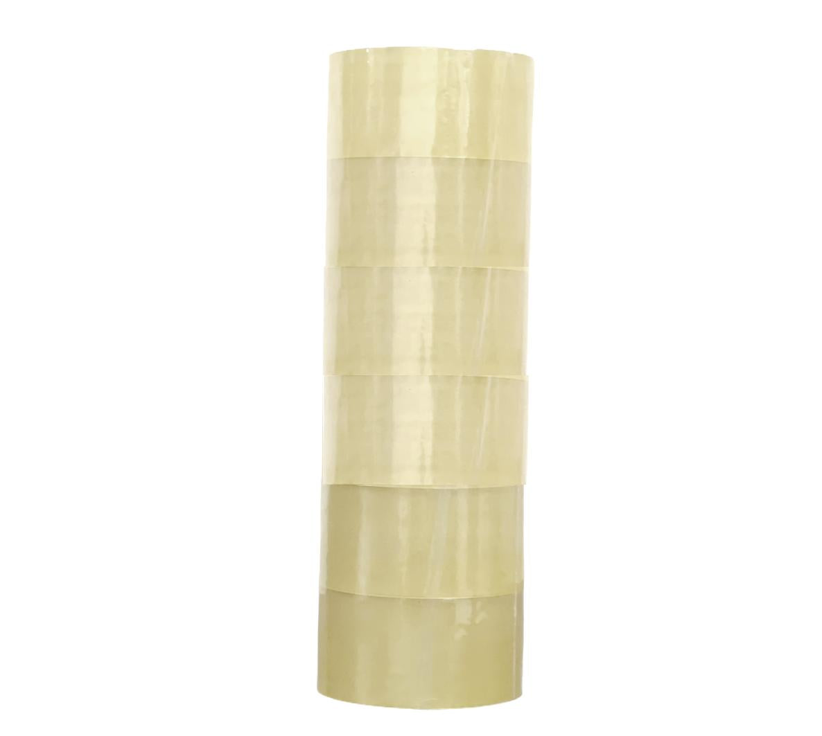PRIMA 48MM X 66M ROLLS CLEAR PACKING TAPE 6/PK LOW NOISE. PRACBSR4866 \\\KD21388