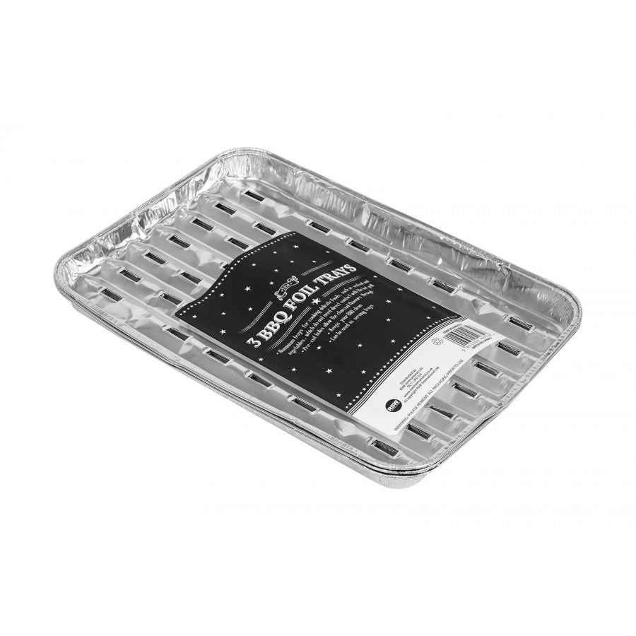RSW DISPOSABLE BARBECUE GRILLING TRAYS 3/PK. AM2752 \\\KD21407
