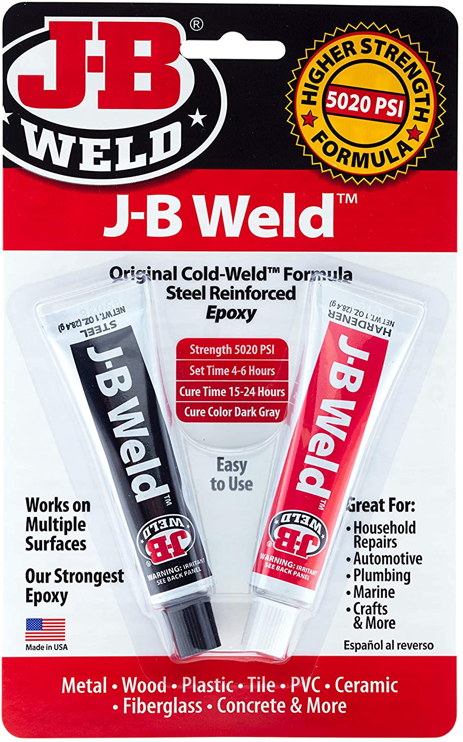 JB WELD 8265-S AUTO WELD DARK GREY. 8265-SUK \\\KD21418