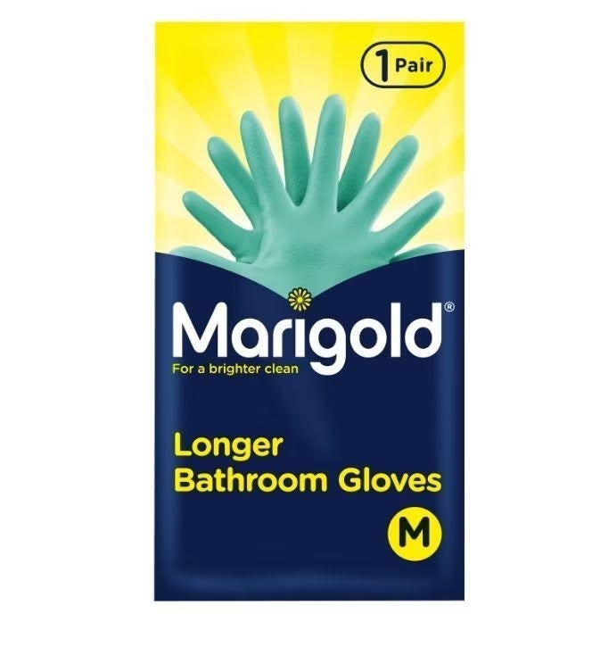 MARIGOLD LONGER BATHROOM GLOVES MEDIUM. TSU145409 \\\KD21448