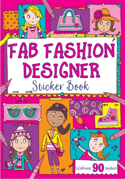 FASHION STICKER BOOK. P2823 \\\KD21481