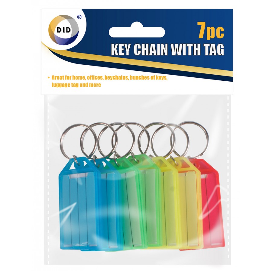 KEY CAHIN WITH TAGS 7/PK. HW5656 \\\KD21498
