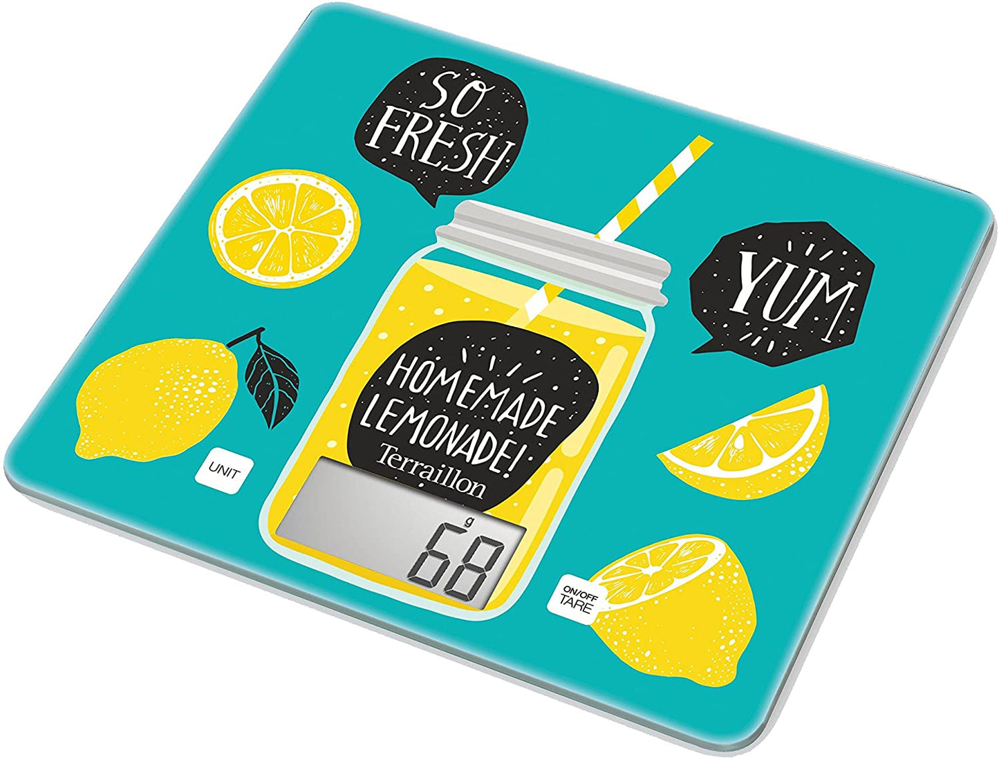 TERRAILLON T1040 DETOX GREEN DESIGN SCALE 16MM UP TO 3 KG. 14249 \\\KD21564