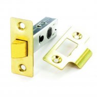 SECURIT S1921 BRASS PLATED MORTICE LATCH 63MM. MP-S1921 \\\KD21578