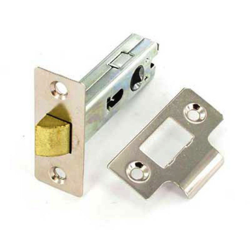 SECURIT S1932 NICKLE PLATED MORTICE LATCH 75MM. MP-S1932 \\\KD21580