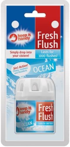 PRISM FRESH FLUSH DROP IN CISTERN TOILET FRESHNER OCEAN BLUE 70G. OL310965 \\\KD21597