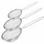 MASTERCOOK STAINLESS STEEL ATTA CHALNI / FLOUR SIEVE 3/PK. IND352 \\\KD21716
