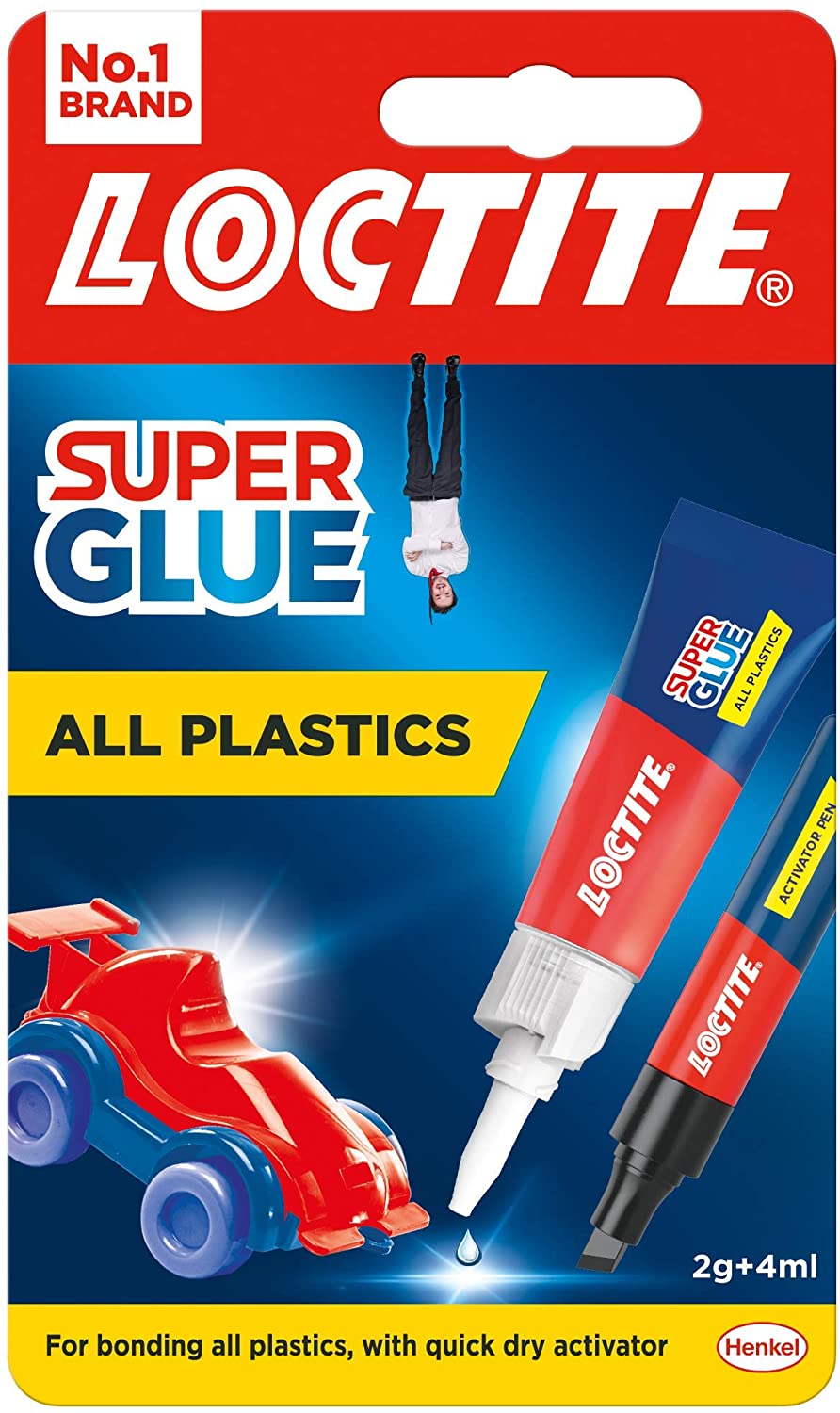 LOCTITE FOR ALL PLASTICS SUPERGLUE 2G / 4ML. 2631378 \\\KD21898