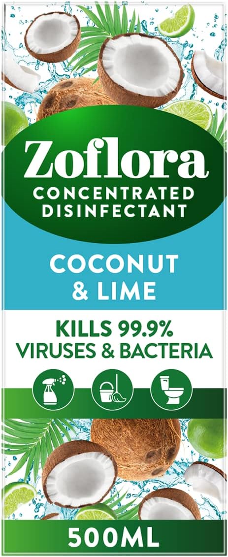 ZOFLORA 3 IN 1 ANTI BACTERIAL DISINFECT CLEANER  500ML - COCONUT & LIME \\\KD21914