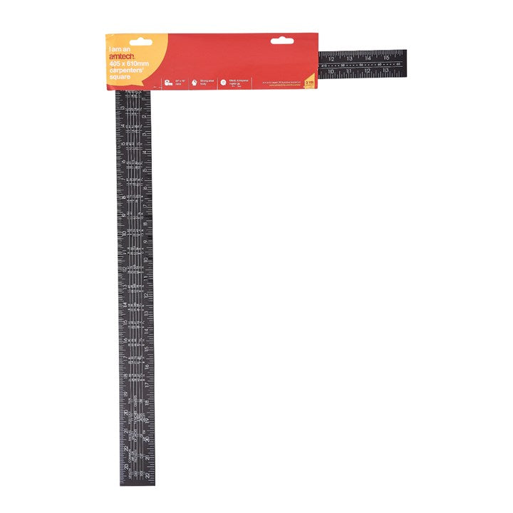 AMTECH CARPENTERS SQUARE / ROOFING FRAMING SQUARE 405 X 610MM. AMP3700 \\\KD21918