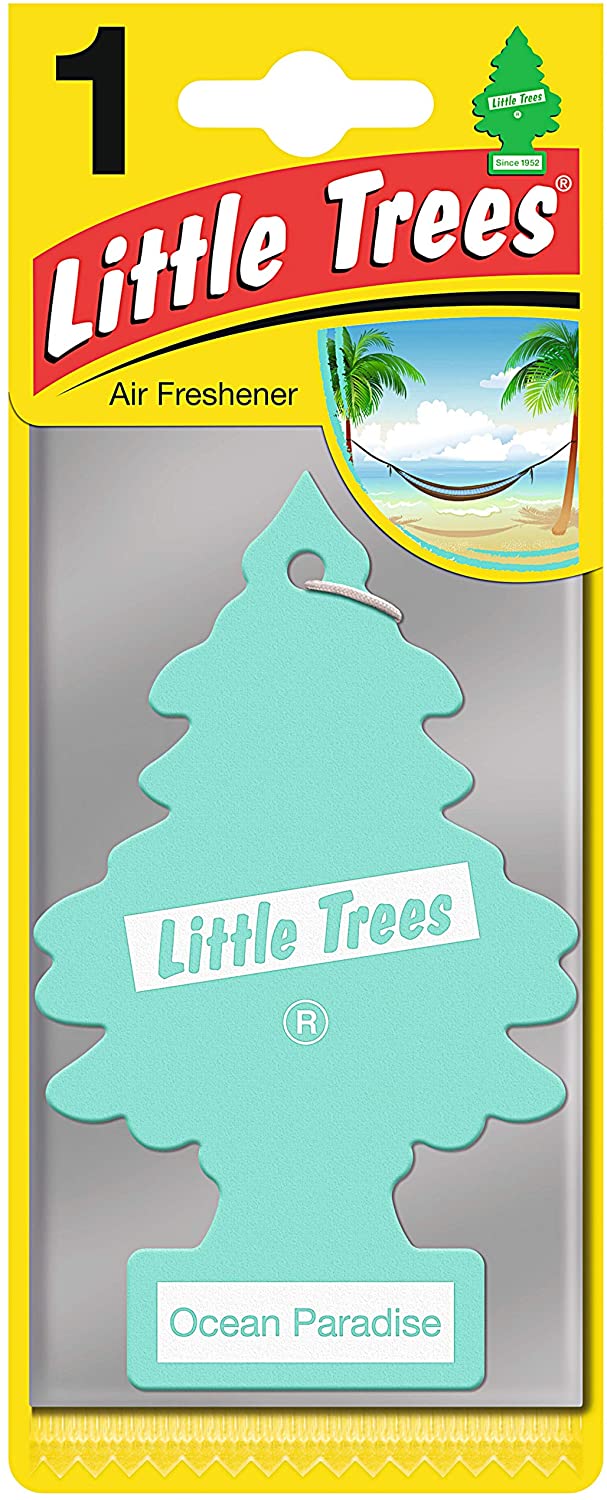 LITTLE TREES CAR AIR FRESHENER - OCEAN PARADISE. MTR0067 \\\KD22042
