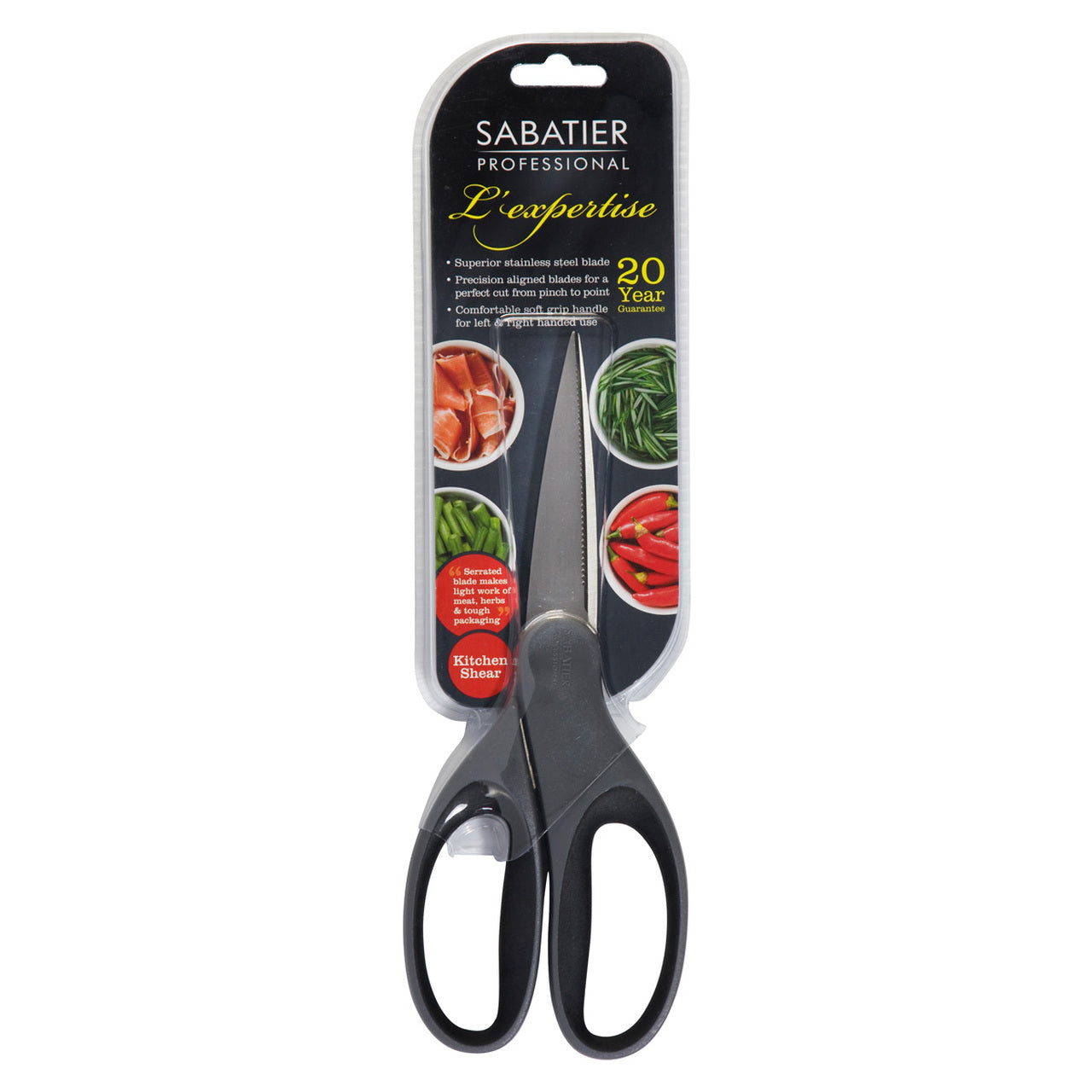 'NEW SABATIER PROFESSIONAL L'EXPERTISE KITCHEN SHEARS'||'. '||'SABPR121' \\\KD22046
