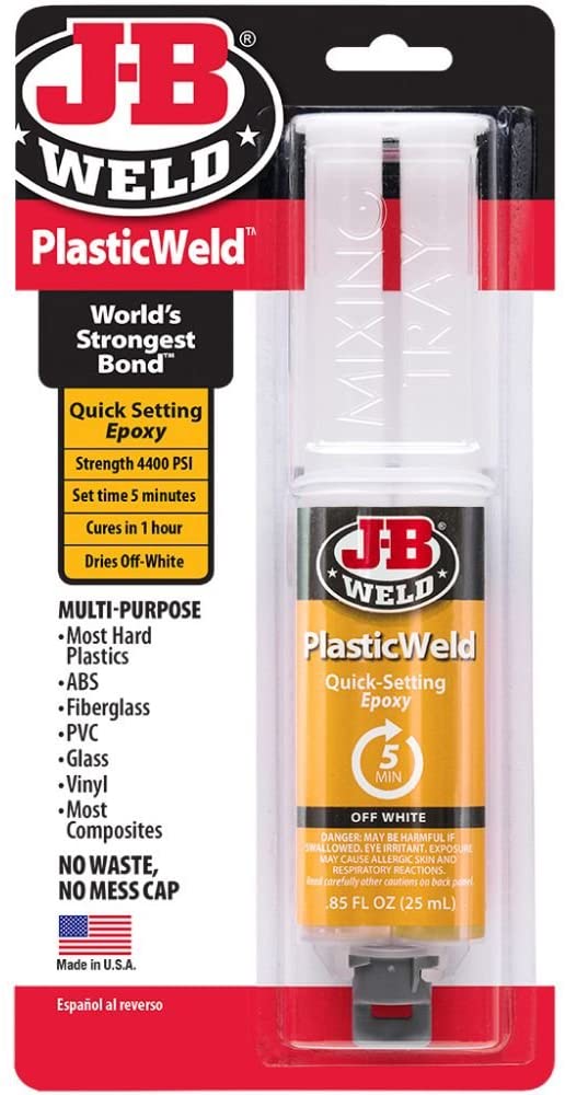 JB WELD PLASTICWELD QUICK SETTING PLASTIC EPOXY 25 ML. 50132UK \\\KD22074