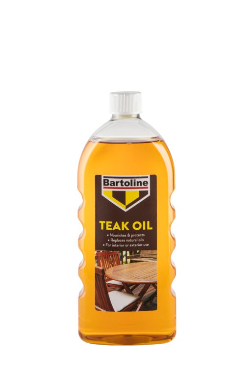 BARTOLINE FLASK 1 LITER TEAK OIL. 26214670 \\\KD22075