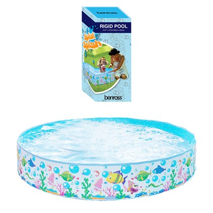 SUNCLUB RIGID SIDES SEAWORLD DESIGN POOL SWIMMING 47 INCH. BML83430 \\\KD22092