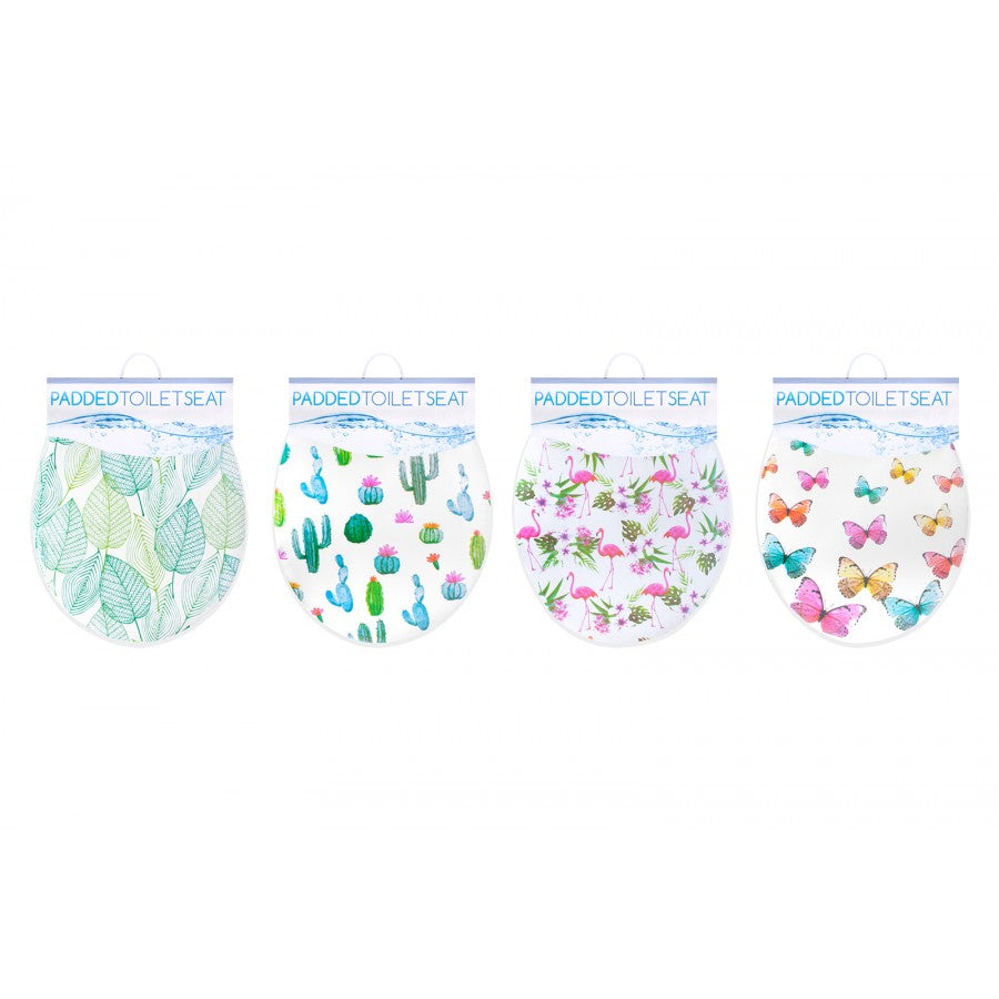 RSW PADDED TOILET SEAT ASSORTED DESIGNS. AM7035 \\\KD22108