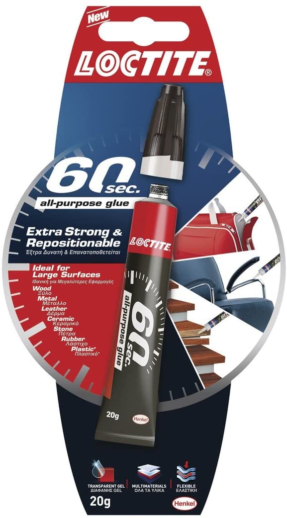 LOCTITE 60 SECONDS ALL-PURPOSE GLUE 20 GM. 2707222 \\\KD22110