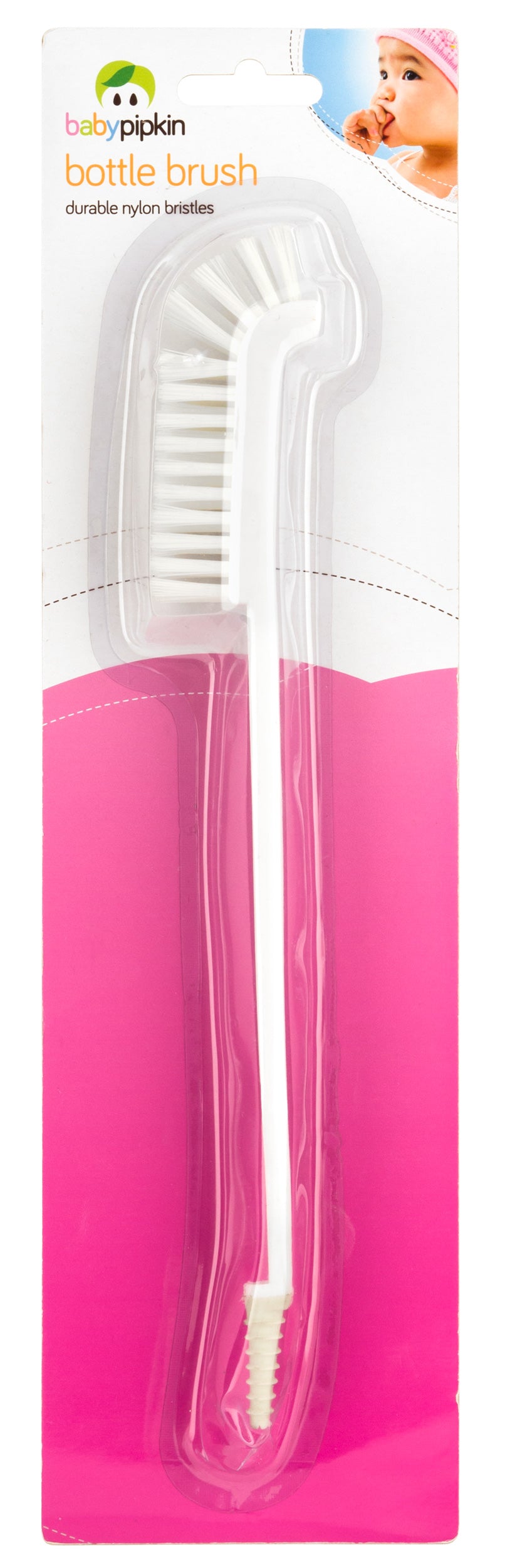 BABY PIPKIN BOTTLE BRUSH - NYLON BRISTLE. Z66052 \\\KD22155