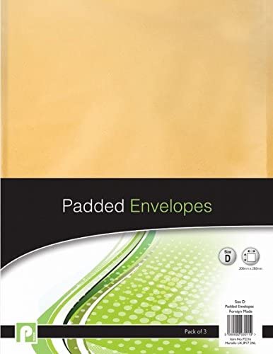 PACK OF 3 PENNINE SIZE D PADDED ENVELOPES. P2216 \\\KD22180