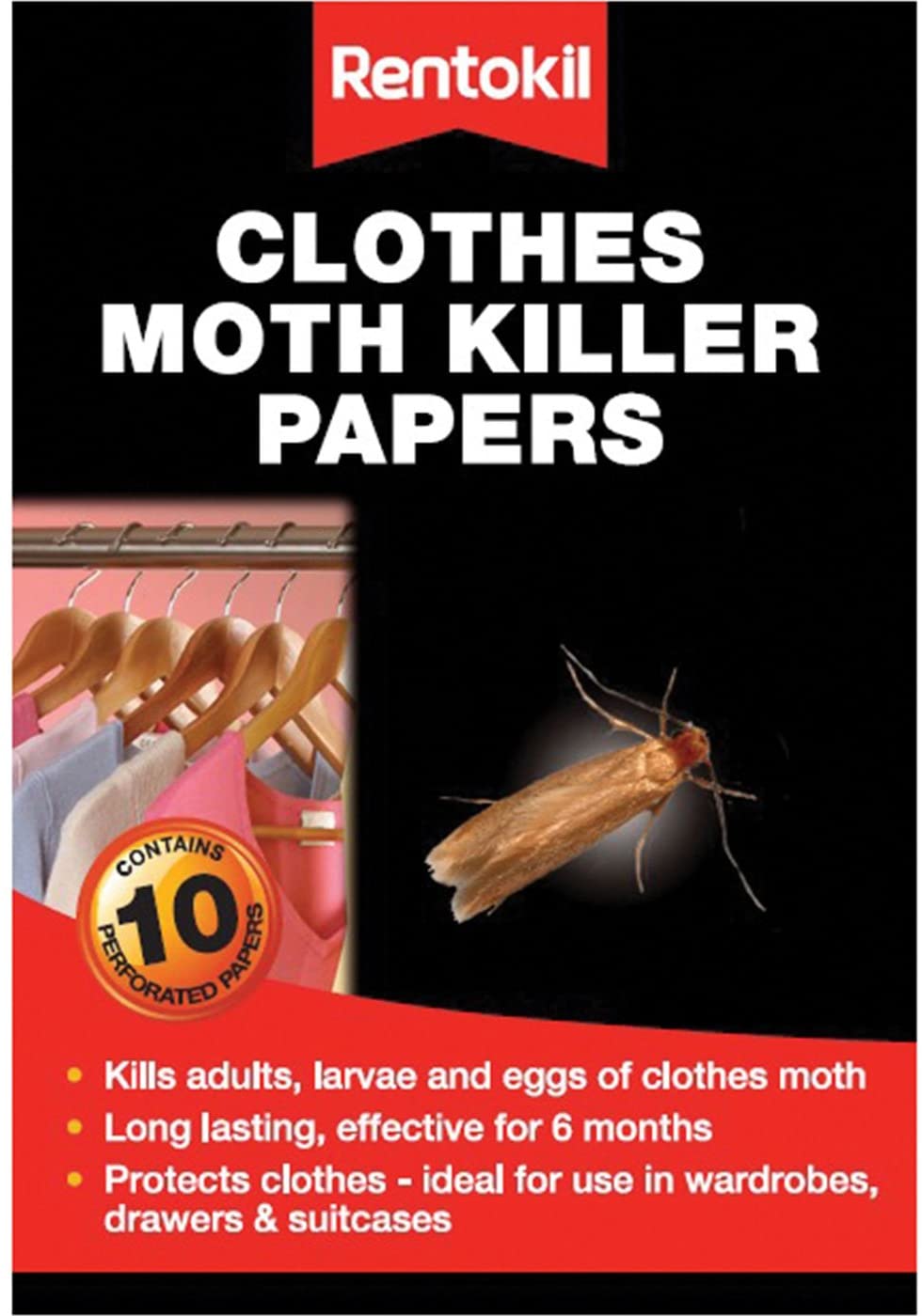 RENTOKIL PEST CONTROL MOTHKILLER STRIPS 10 PK. FA115 \\\KD22194