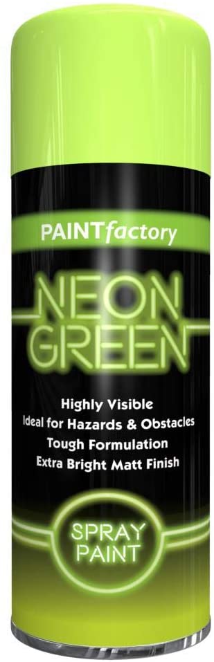 PAINT FACTORY ALL PURPOSE NEON GREEN 400ML. WDL1755PR \\\KD22244