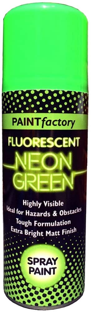 PAINT FACTORY ALL PURPOSE NEON GREEN 200ML. WDL5391 \\\KD22247