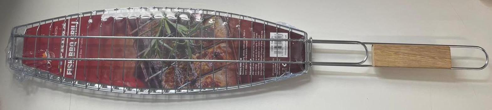 PRIMA FISH BBQ BARBECUE GRILL RACK. 14072C \\\KD22251