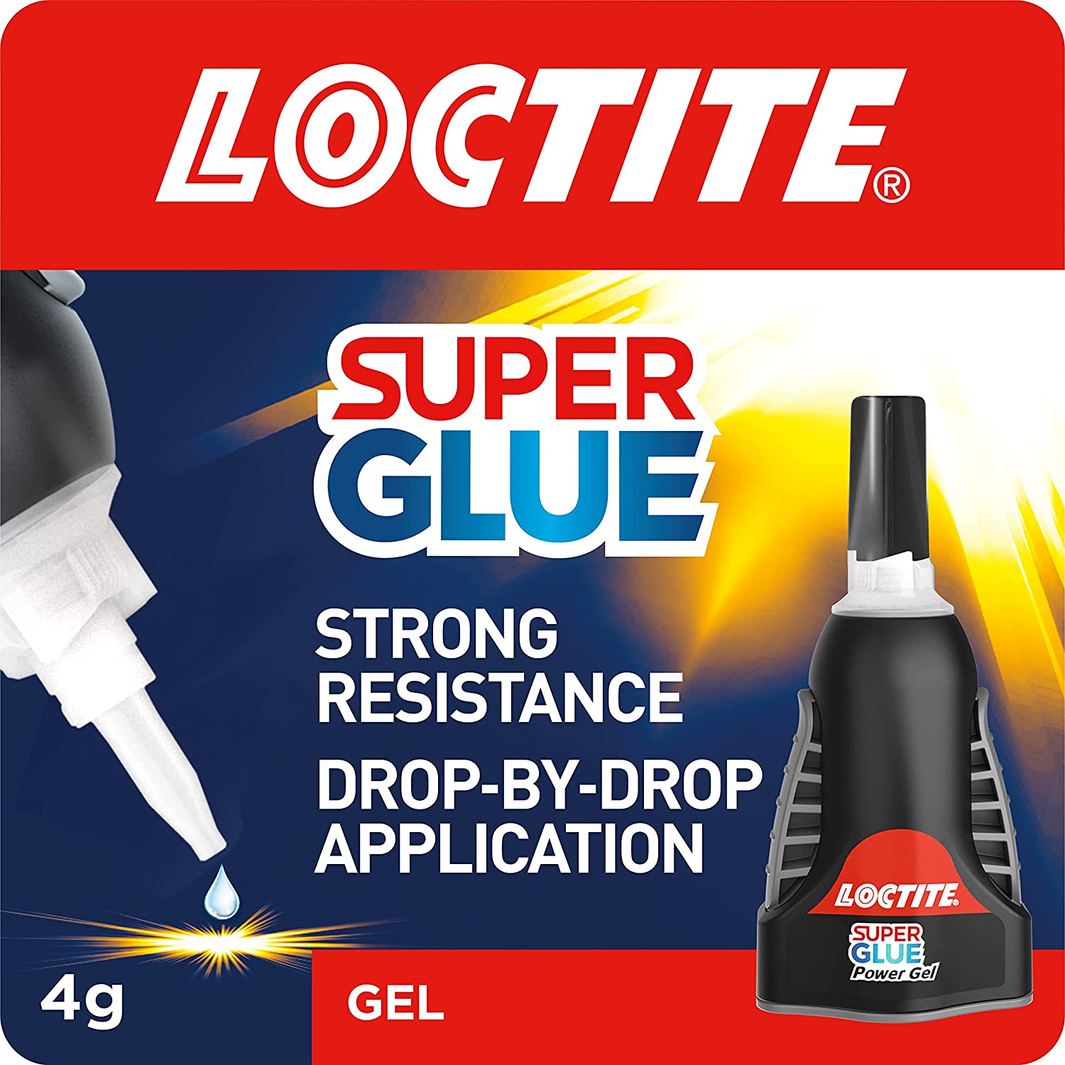 LOCTITE SUPER GLUE POWER FLEX CONTROL POWER GEL 4 GM. 2633673 \\\KD22314