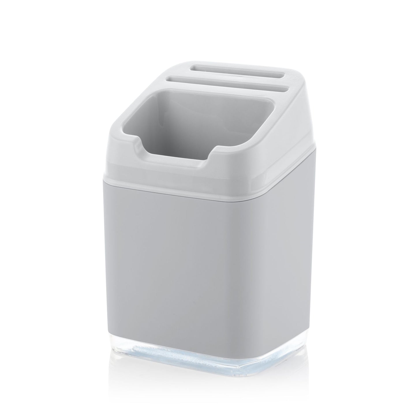 MINKY KITCHEN UTENSIL CADDY LIGHT GREY 20 X 12 X 14 CM APX. TS10200126 \\\KD22343