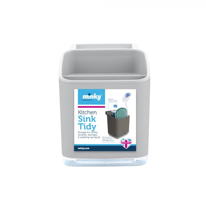 MINKY KITCHEN SINK TIDY â€“ LIGHT GREY. TS10100124 \\\KD22362