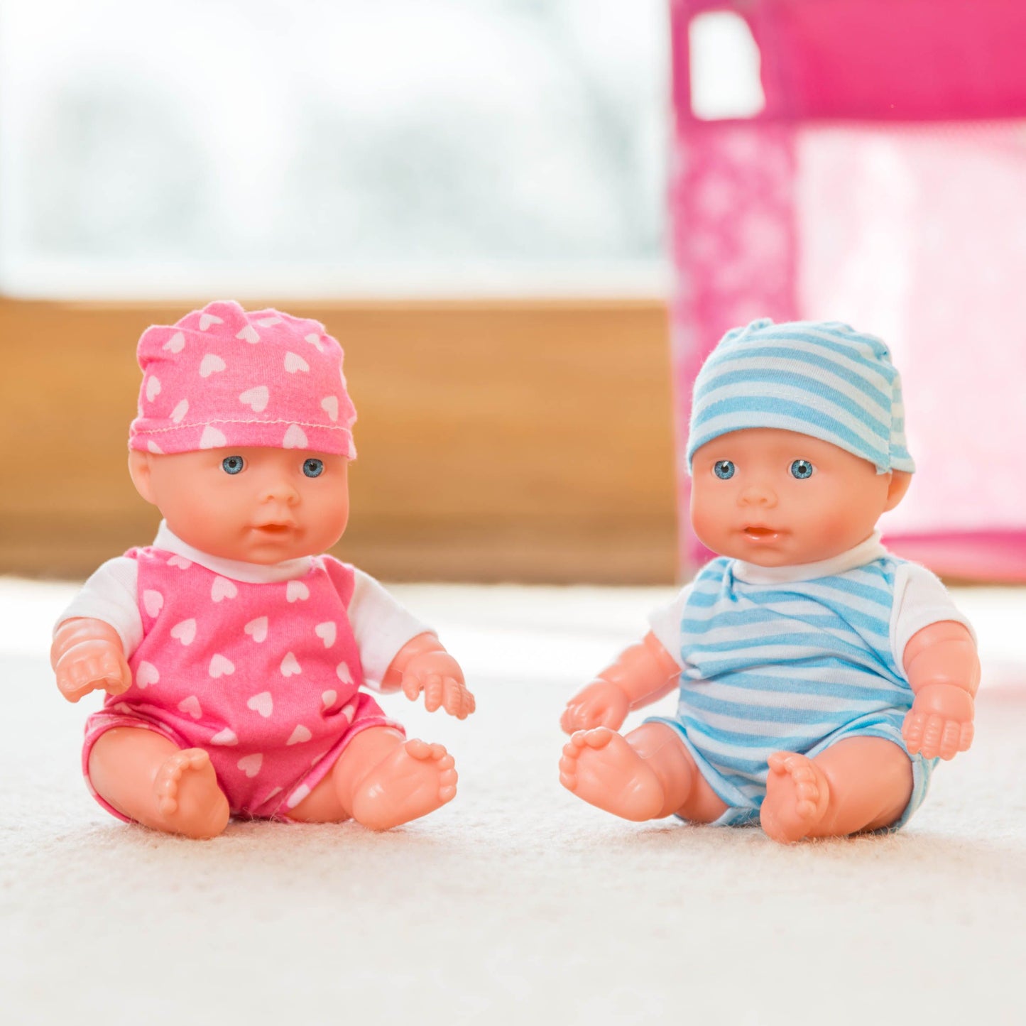 LITTLE SNUGGLES BABY DOLL 20CM  - 1 SUPPLY. TY6076 \\\KD22364