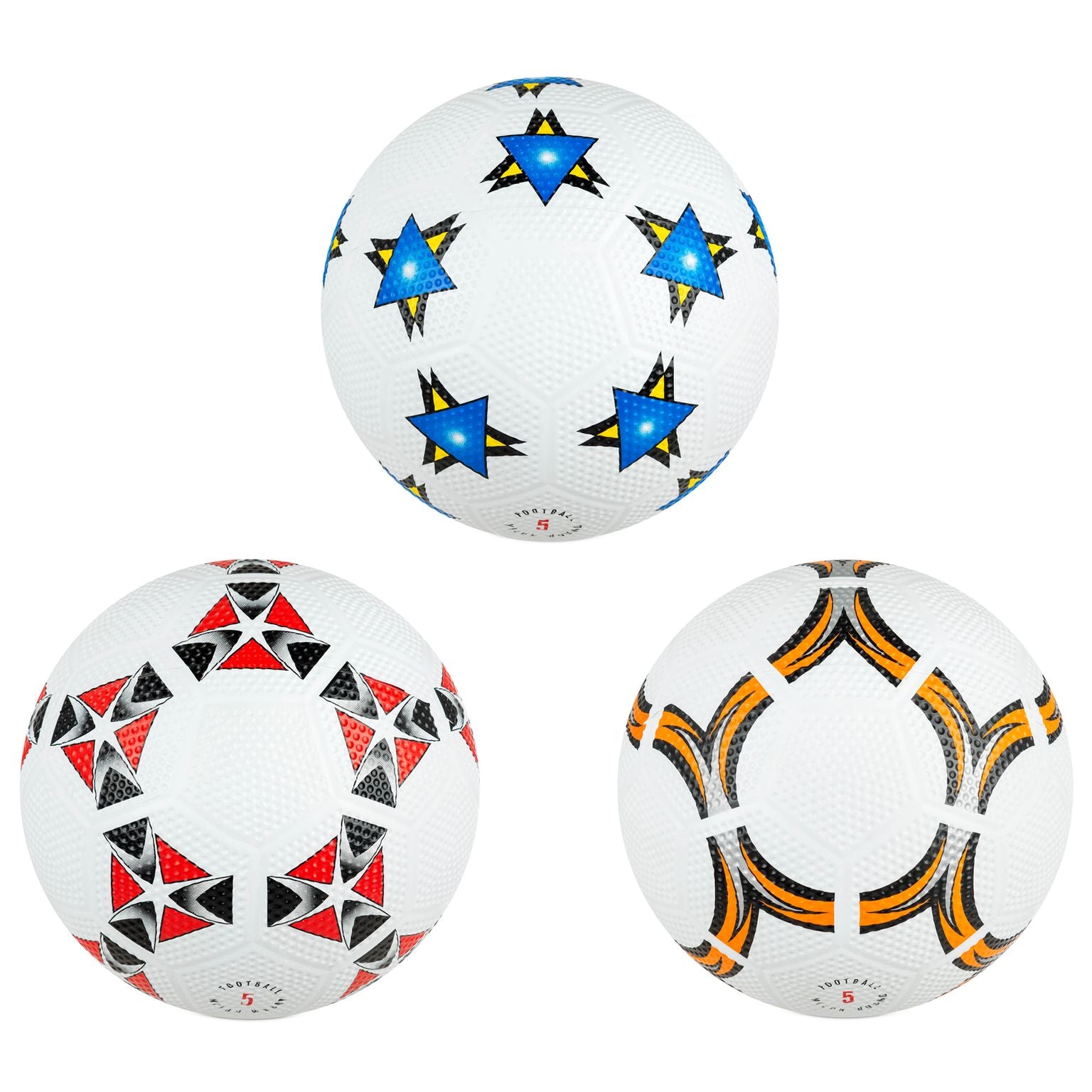 RUBBER FOOTBALL / SOCCER BALL - 1 SUPPLY. B162 \\\KD22370