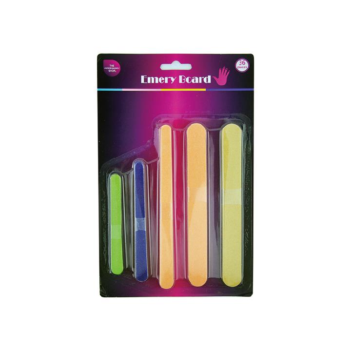 THE ACCESSORY SHOP EMERY BOARD 24/PK. CF021A \\\KD22376